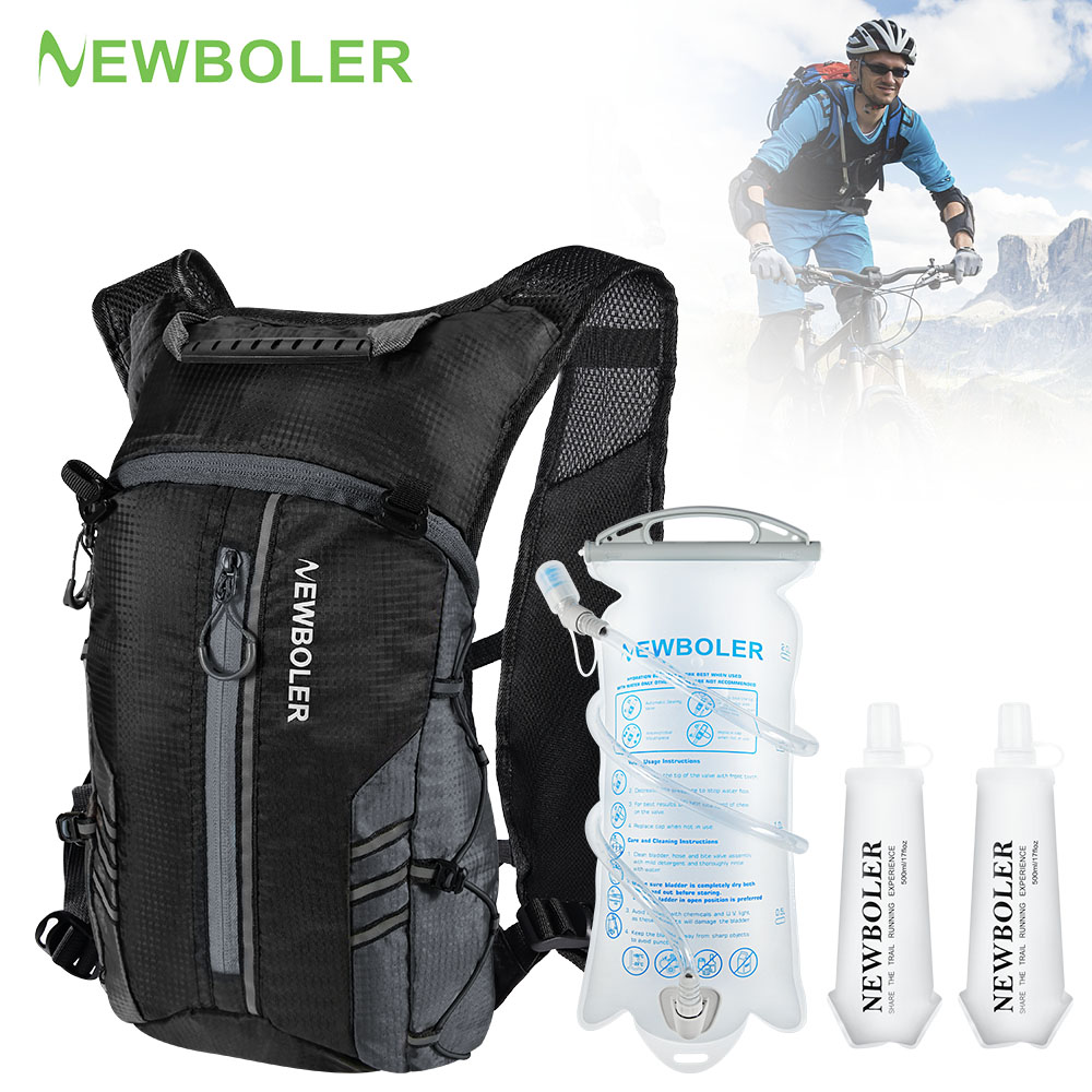 Cycling Gear Vest - Gilet zaino da corsa con borsa