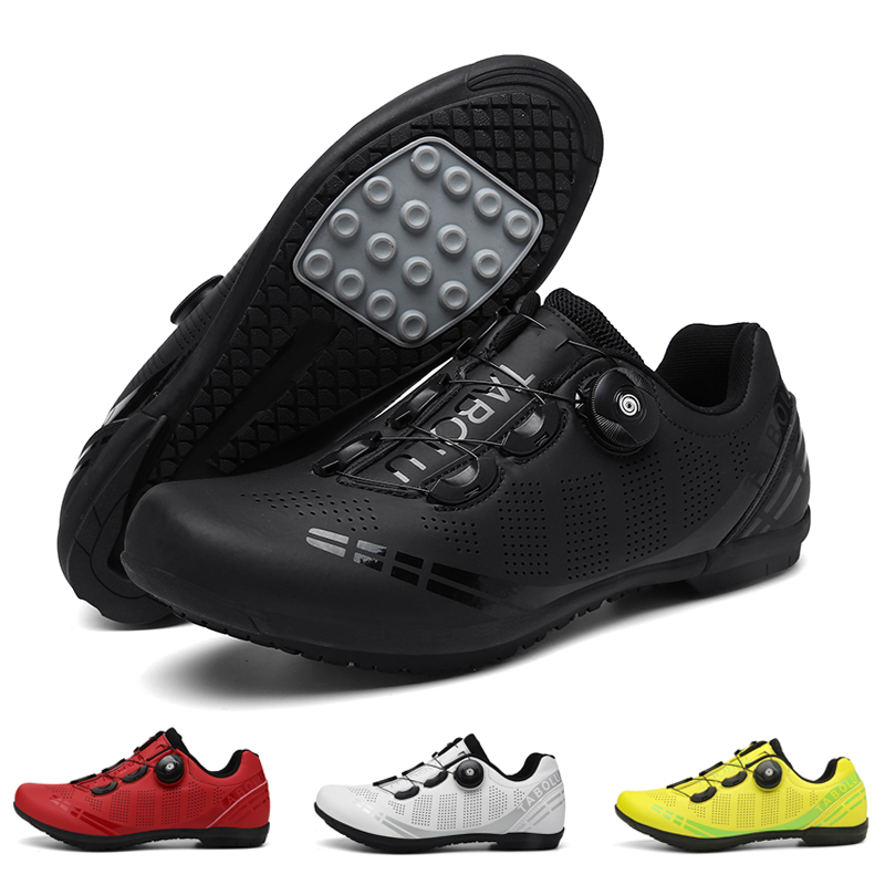 Road Bike Cleats - Scarpe da Ciclismo Uomo/Donna Senza Tacchette
