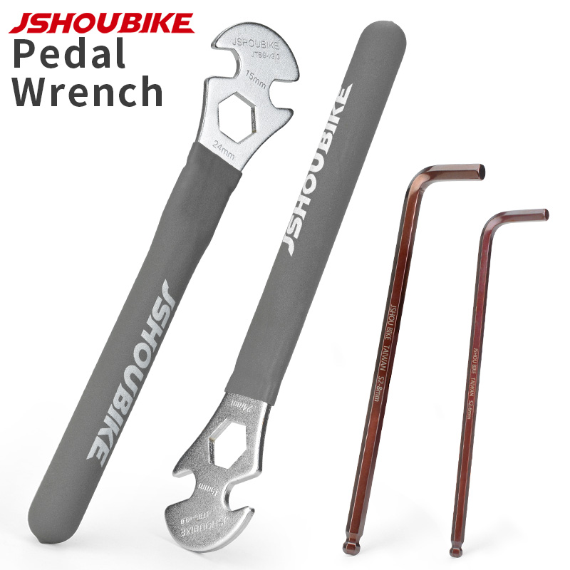 Mtb Pedals - JSHOUBIKE 6/8/15mm chiave per pedale bicicletta