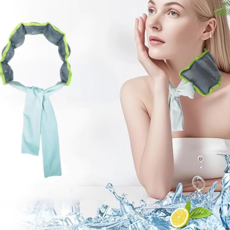 Cycling Heat Gear - Sciarpa Refrigerante per il Collo, Sollievo