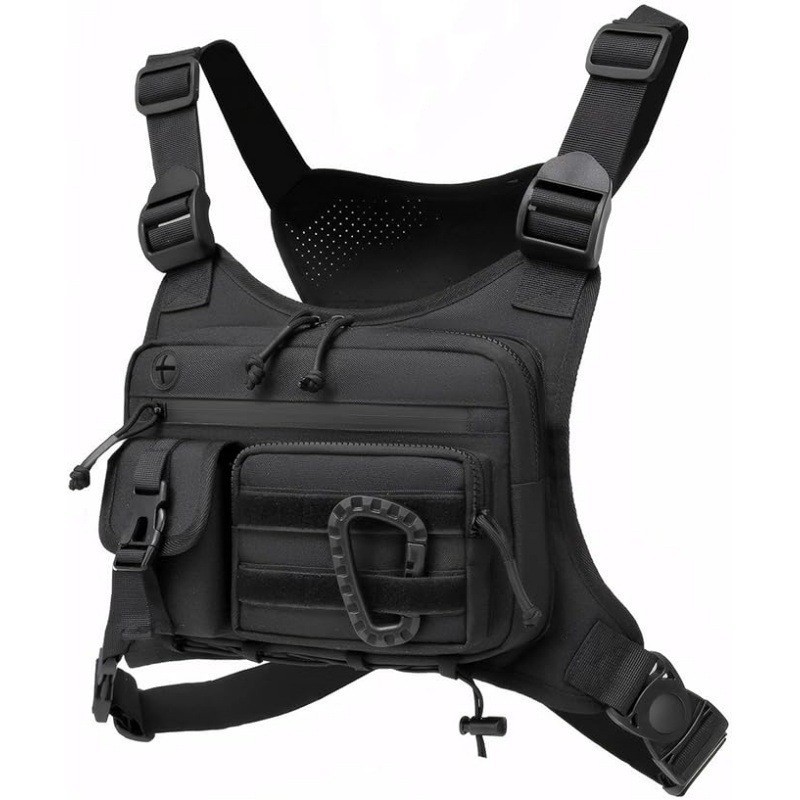 Cycling Gear Vest - Borsa pettorale tattica Gilet da uomo