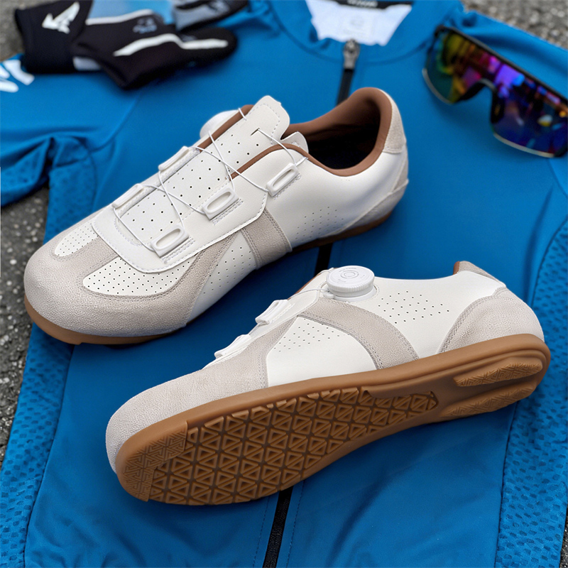 Road Bike Cleats - Scarpe da Mountain Bike Senza Tacchette