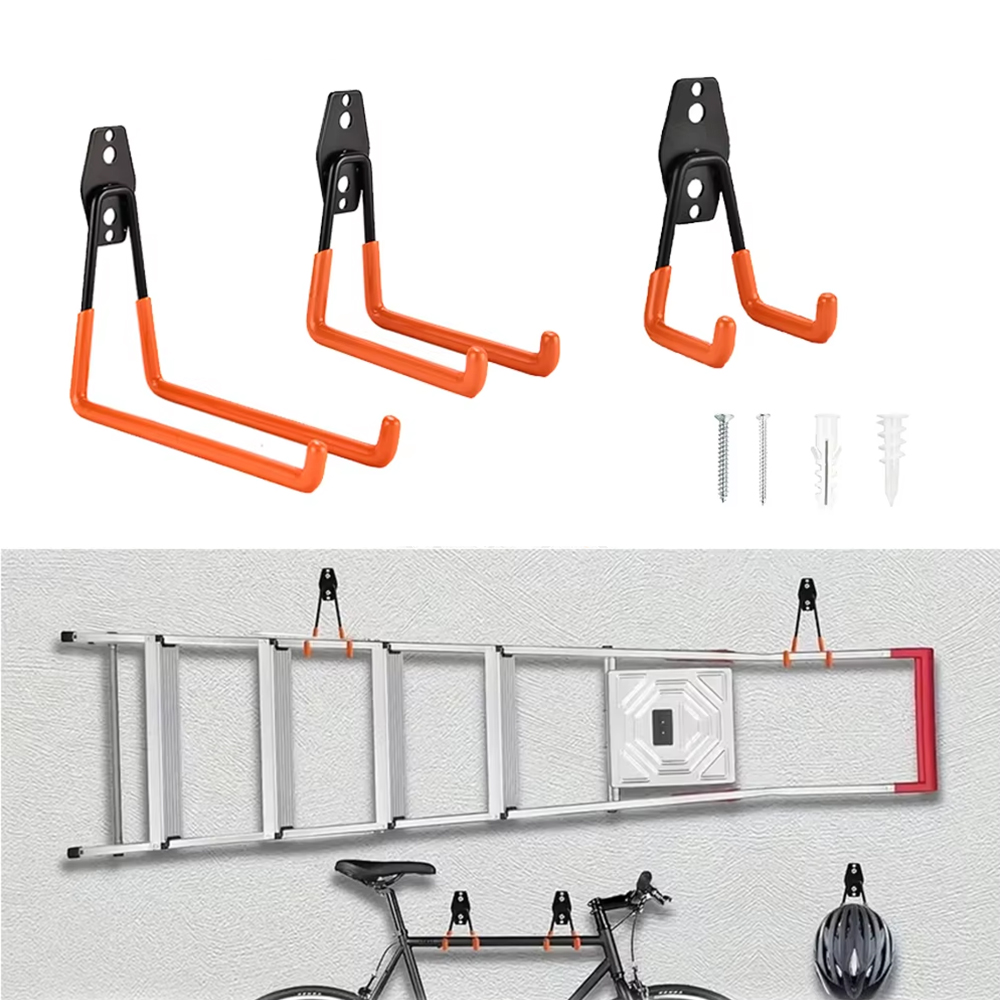Cycling Gear Hanger - Gancio da parete in metallo resistente