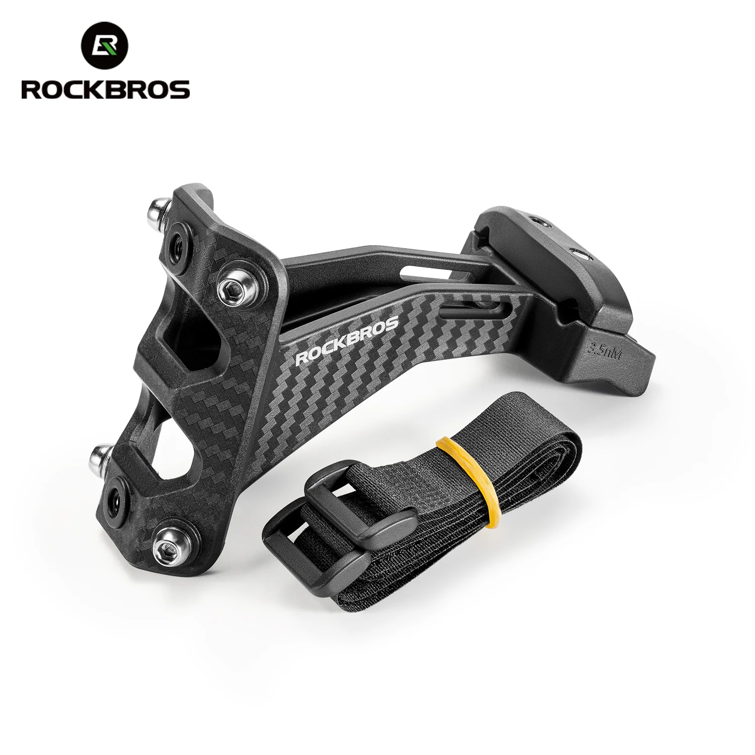 Carbon Fiber Saddle - ROCKBROS Adattatore portaborraccia per bicicletta imitazione