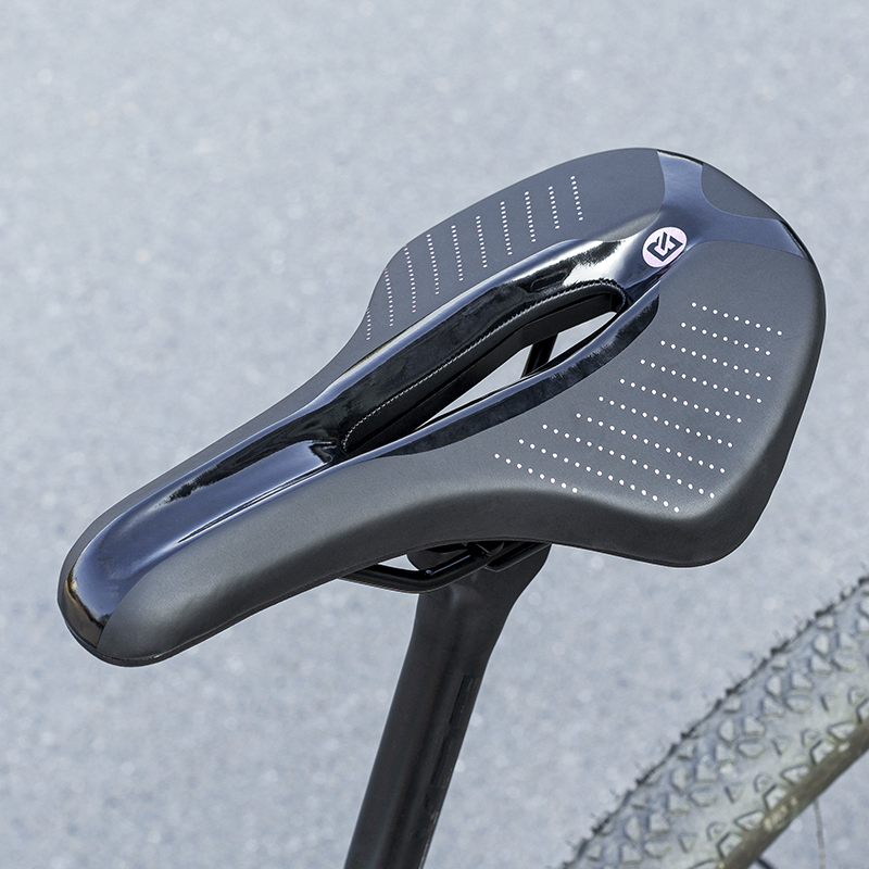 Carbon Fiber Saddle - ROCKBROS Sella da ciclismo Traspirante Comodo
