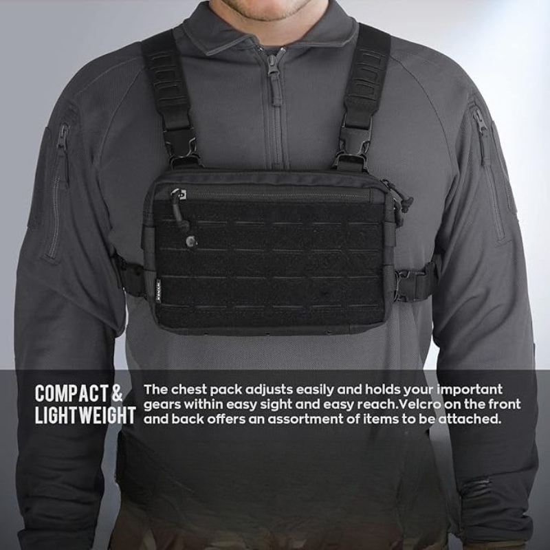 Borsa da Petto per Uomo, Gilet - Cycling Gear Vest recensione e prezzo