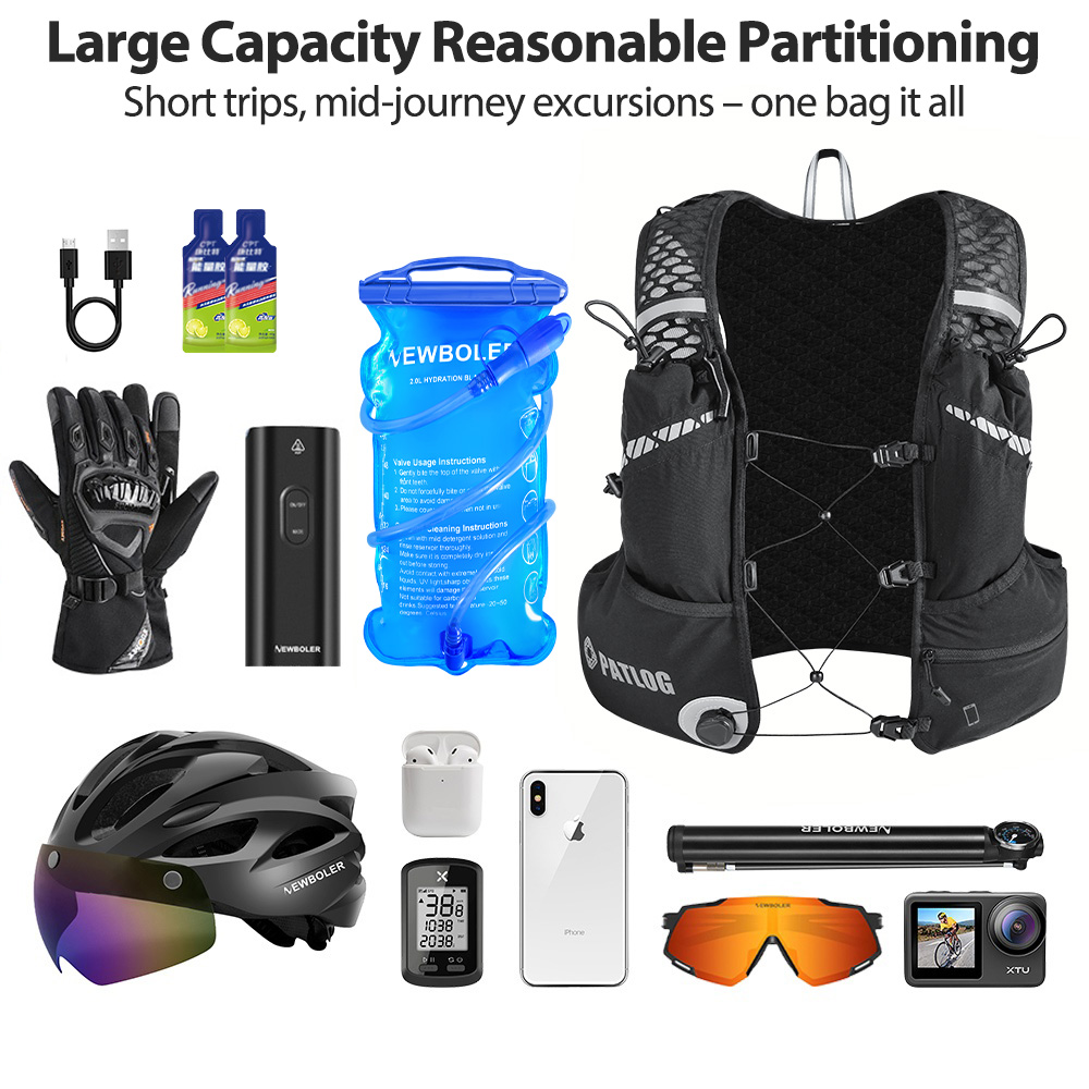 Zaino idrico traspirante da 8L - Cycling Gear Vest recensione e prezzo